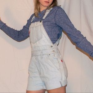 vintage overall shorts